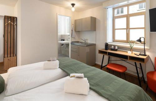 dreamcation Altstadthotel - Mikro Apartments mit Küche & Self Check-In - Foto 17