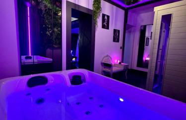 Love room spa et bien etre avec jacuzzi et sauna - Foto 36