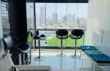 Ap 3 Q executivo e funcional wi-fi e estacionamento lazer e trabalho - Foto 69