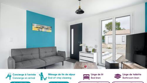 Maison avec jardin 6 adultes 1 enfant - Foto 2