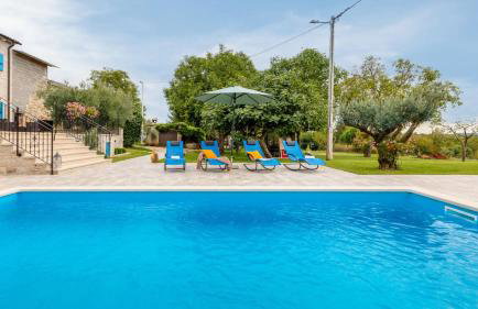 Beautiful villa Dussich with pool near Oprtalj - Foto 26