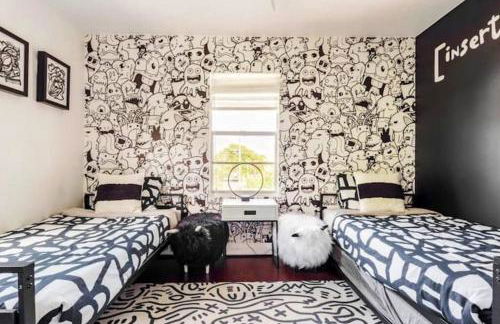 5BD 3BA - Black&White ArtBNB - Antique Row WPB - Foto 21