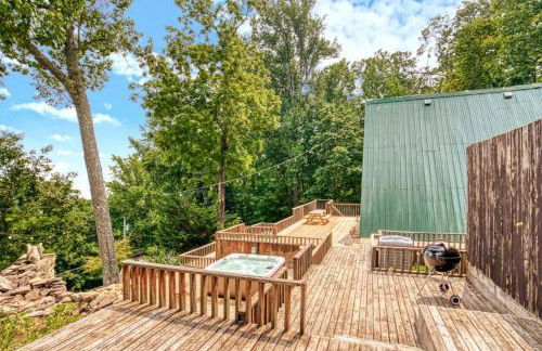 The Black Aframe - HOT TUB and Mountain Views - Foto 44