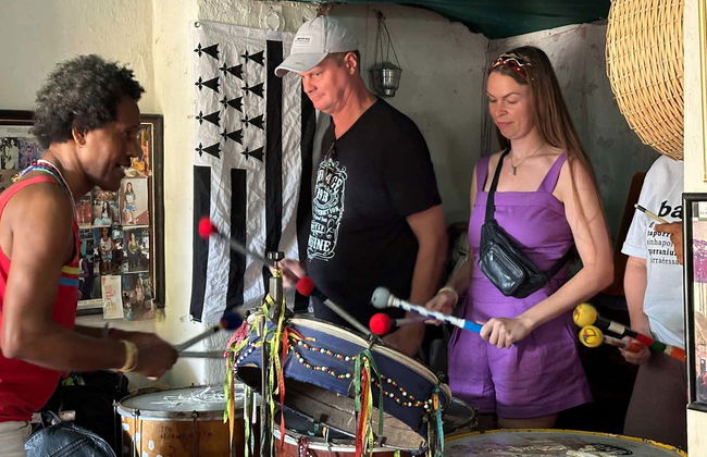 Cours de percussion et de samba-reggae à Salvador de Bahia - Photo 5