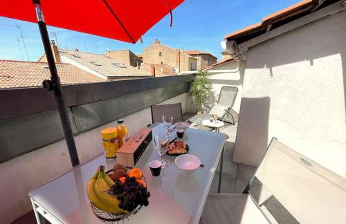 Charme urbain sous les toits-Terrasse/Clim/Parking - Photo 21