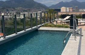Apto moderno c piscina, academia e metrô na porta - Foto 15