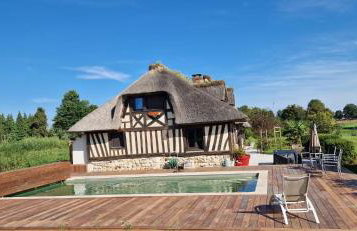 Maison Normande avec piscine à 10 min d'Honfleur - Foto 14