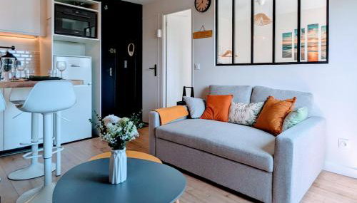 Duplex vue mer à deux pas de la plage, balcon et espace cinéma - Foto 5