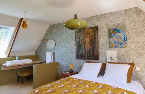 La Longère de l'Amiral c'est au choix la Maison de l'Amiral jusqu'à 10 personnes ou le Carré de l'Amiral jusqu'à 4 personnes - Foto 30