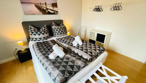 Sonniges Apartment, W-lan, Parkplatz, Autobahnnah, S-Bahn , Messe - Foto 3