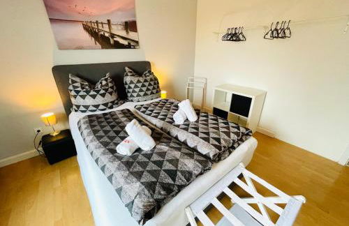 Sonniges Apartment, W-lan, Parkplatz, Autobahnnah, S-Bahn , Messe - Foto 3