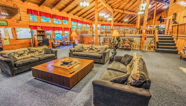 Zona de estar del vestíbulo