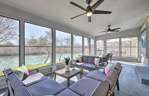 3 Mi to Dtwn! Riverfront Seguin Home w/ Sunroom - Foto 2