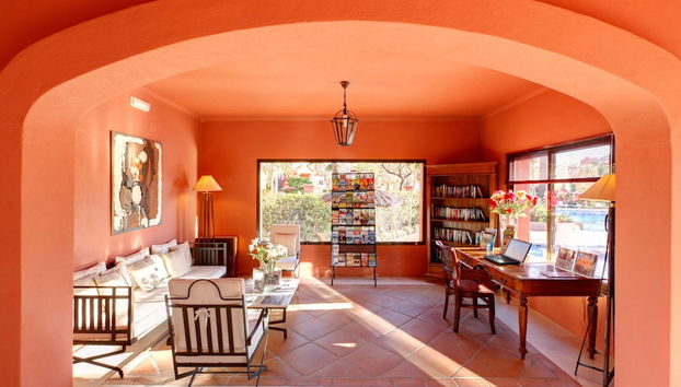 Sala de estar do lobby