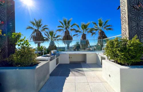 Downtown Los Angeles Skyline balcony view Modern Penthouse - Foto 1