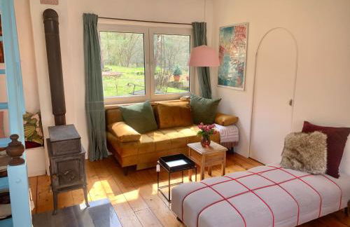 Kleine Kunstremise mit Holzofen Burg Freienfels - Photo 11