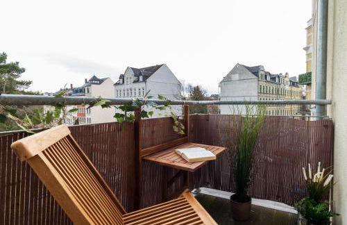 StadtNatur Apartment am Küchwald - 2 SZ mit Balkon, WASCHMASCHINE, Streaming-TV, Badewanne, Arbeitsplatz - Foto 17