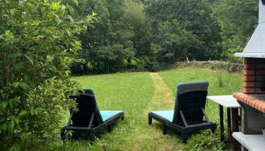 Cozy holiday house for two in marvelous nature - Foto 2, Garden, sunbed, Garden view