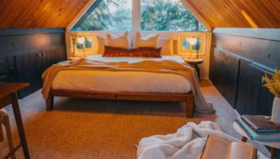 Lightfoot Cabin Mid-Century Perfect Romantic Getaway Hot Tub Sauna - Foto 5