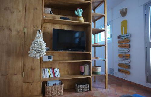 Résidence front de mer - Studio climatisé classé 2 étoiles avec jardin - Foto 22