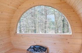 Mazurska bania u Pana Szeptuna - drewniany dom na skraju lasu - Foto 26