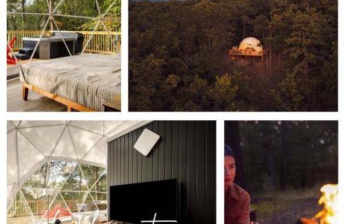 Cozy Chalet & Luxe Domes Retreat w Stunning Views - Foto 15