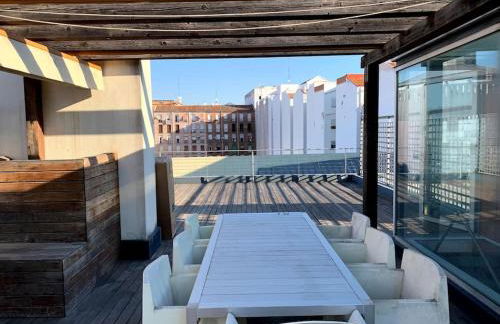 Loft con terraza, parking y piscina en verano-sebcan - Foto 26