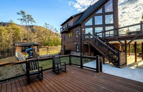 Luxurious A-Frame Mountain Retreat with Hot Tubs & Game Room Near Seneca Rocks, Milam, WV - Foto 53