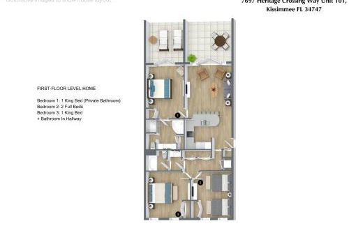 3 Bedrooms 2 Bathrooms Reunion 7697-101Hc - Foto 27