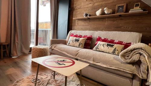 Les Tanières de Montgenèvre - La Marmotte - Duplex 4 p entièrement rénové avec vue magnifique - Foto 2