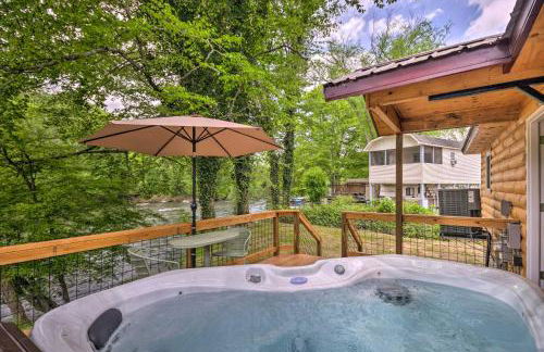 Smoky Mountain Cabin with Hot Tub and River Views! - Foto 15