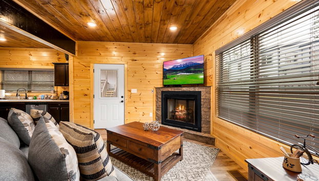 Brand New 4 4 Minutes to Dollywood w Hottub - Foto 3, Habitación