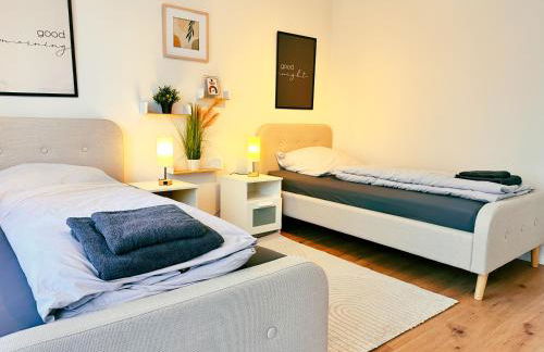 Ochtum Living - Self Check-In mit Smart-TV, zentral, WLAN, Balkon - Foto 34