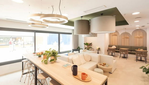 Sitzecke in der Lobby