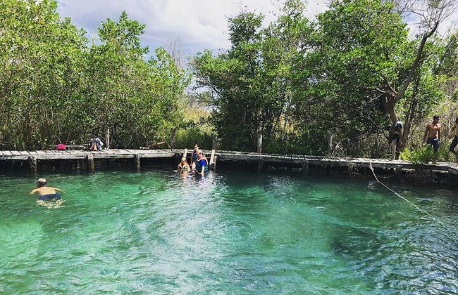 Ganztägige Tour nach Holbox und Passion Island mit Cenote, Transport und Mittagessen - Foto 22