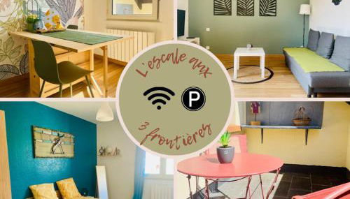 L'escale aux 3 frontières, parking, wifi, balcon - Foto 2