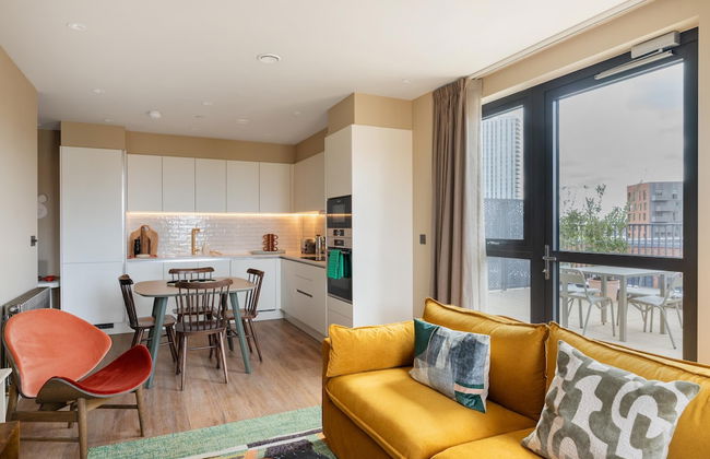 Chic Urban Flat With Rooftop Access - Foto 13