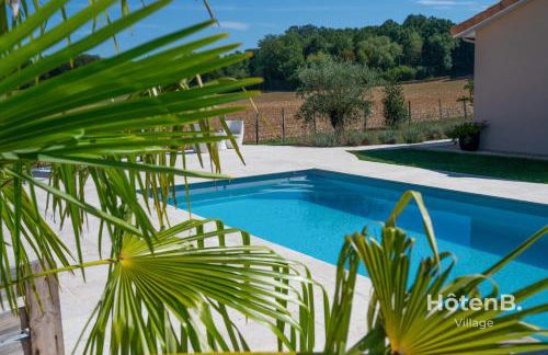 "Les Lièvres" House Air-conditioned Relaxation Oasis with Pool & Jacuzzi - Foto 59