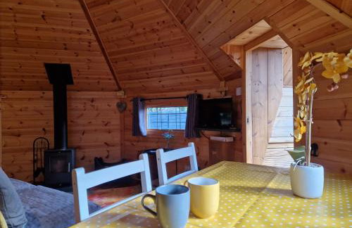 The Hive - Unique log cabin with wood burning stove - Foto 9