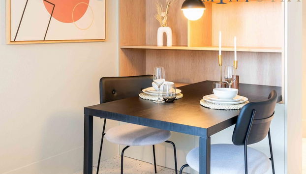 Modern Studio w Balcony in Business Bay - Foto 2, Habitación