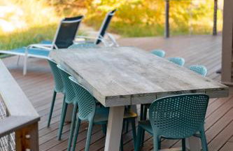 Midcentury home, private beach. large great room - Foto 8