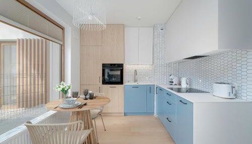 Pastel Blue Studio Grunwald with Garden & Parking Poznań by Noclegi Renters - Foto 4