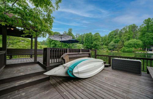 Lakefront Home with Private Dock - in Jasper GA - Foto 43
