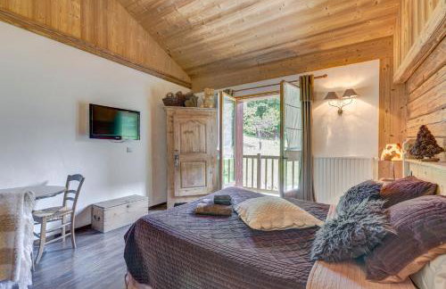 Chalet Cœur de Marie avec sauna et jacuzzi - Val d'Arly - Foto 13