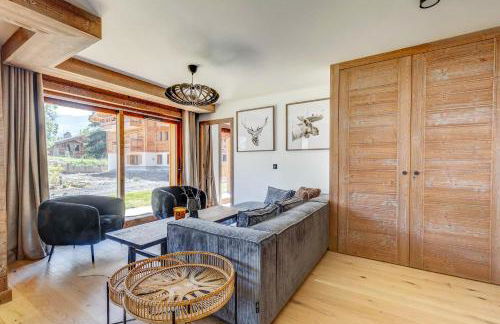 Mont d'arbois, 3 chambres avec terrasses et sauna dans la résidence - Photo 5