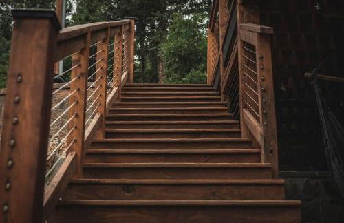 Luxury Mountain Cabin with Views, Hot Tub, Fireplace - Foto 20