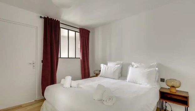 Spacious Apartment - 4b/8p - Sentier - Foto 4, Habitación