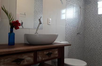 Casa a 50m praia da Pinheira configuravel de 1 ate 8 pessoas - Foto 44