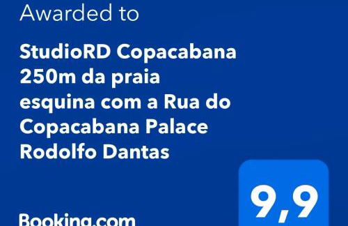 StudioRD Copacabana 250m da praia esquina com a Rua do Copacabana Palace Rodolfo Dantas - Foto 29