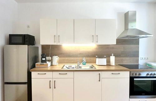 Modernes Apartment mit Queensize-Bett, NETFLIX, Küche, Erdgeschoss, Nähe AMEOS Klinik - Foto 36